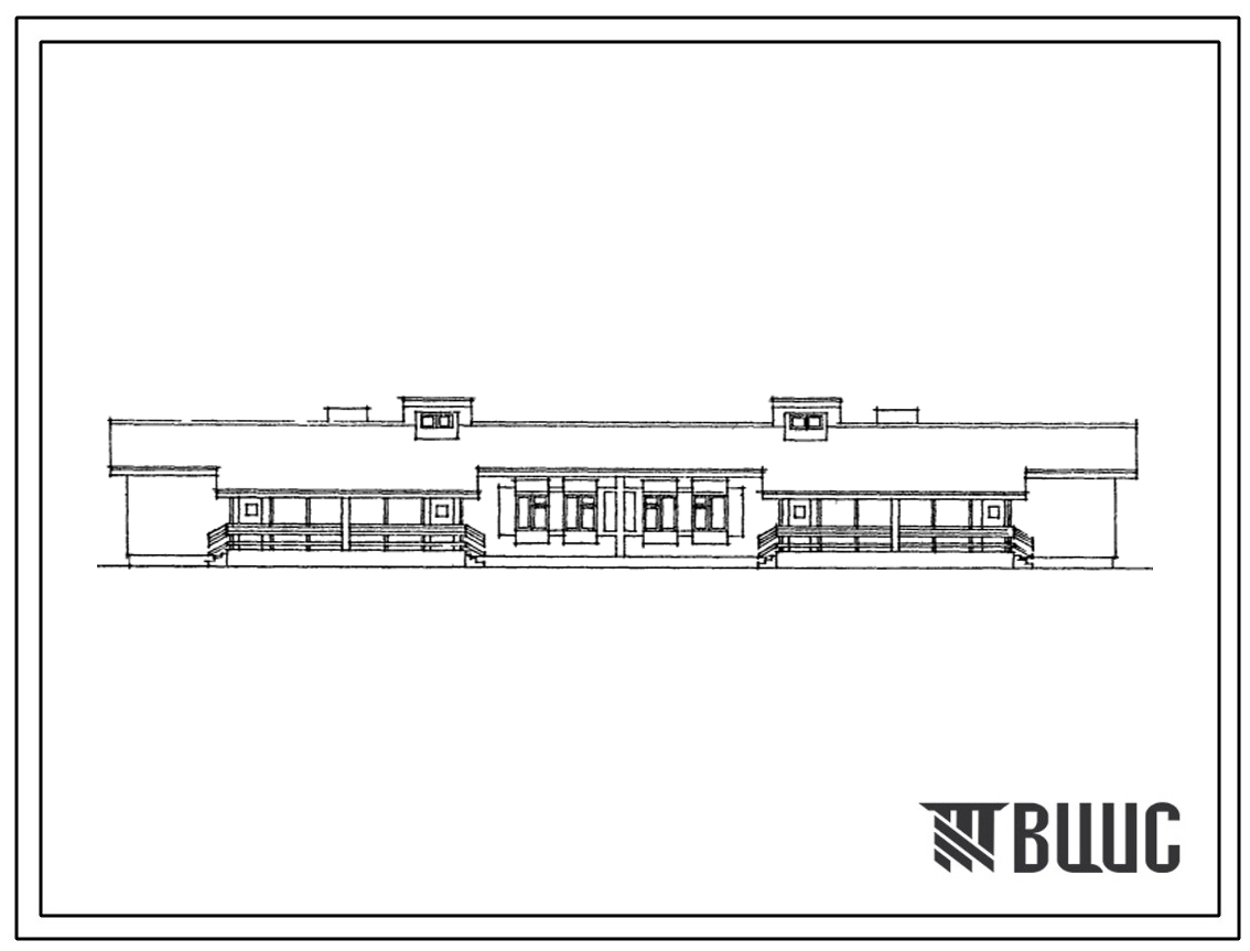 Типовой проект 184-188-17.2.87 1-этажный 4-квартирный жилой дом с 2 и 3-комнатными квартирами со стенами из мелких блоков ячеистого бетона. 2 и 3 уровни инженерного обеспечения.