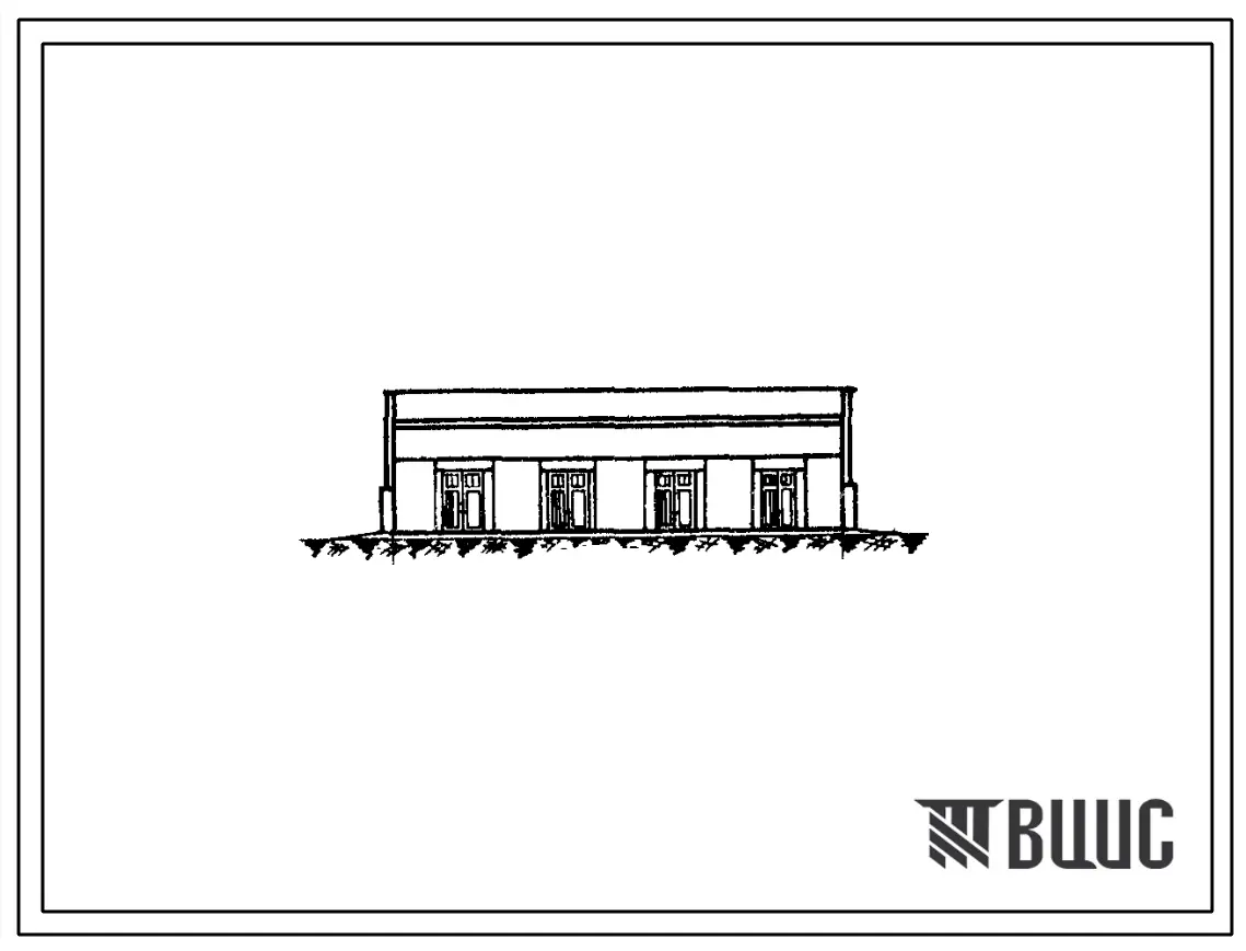 Типовой проект 709-39 Топливный склад гор(рай)топсбыта с годовым поступлением 25 тыс.т условного топлива, оборудованный разгрузочной эстакадой высотой 1,8 м.