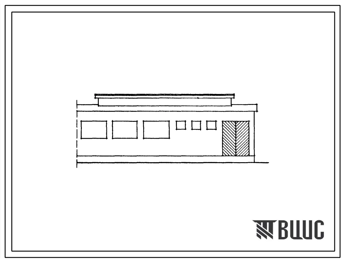 Типовой проект 801-168 Молочный блок для фермы крупного рогатого скота на200 голов. Для строительств в районах с расчетной наружной температурой -23 0С.
