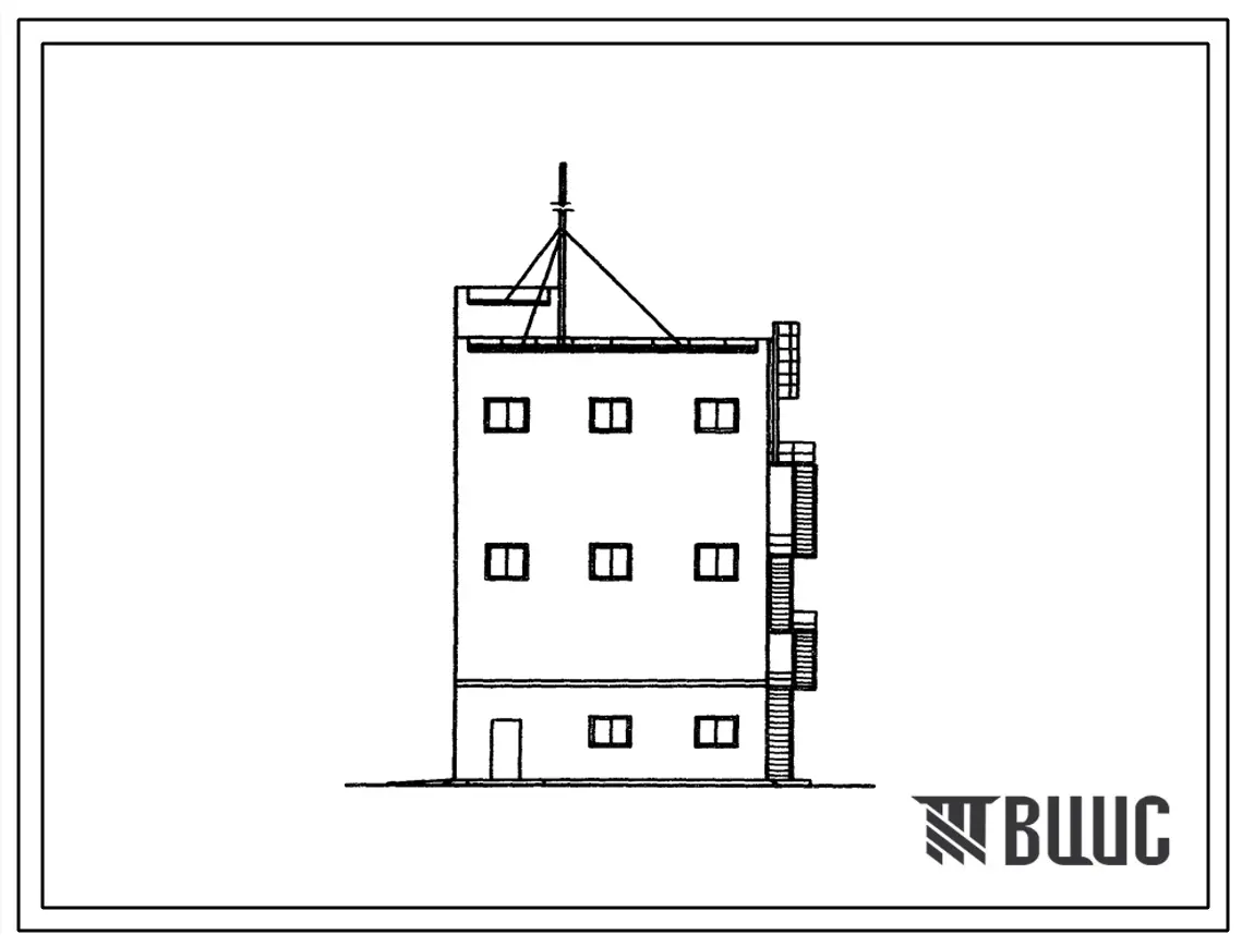 Типовой проект 817-159 Склад комбикормов емкостью 60 т.