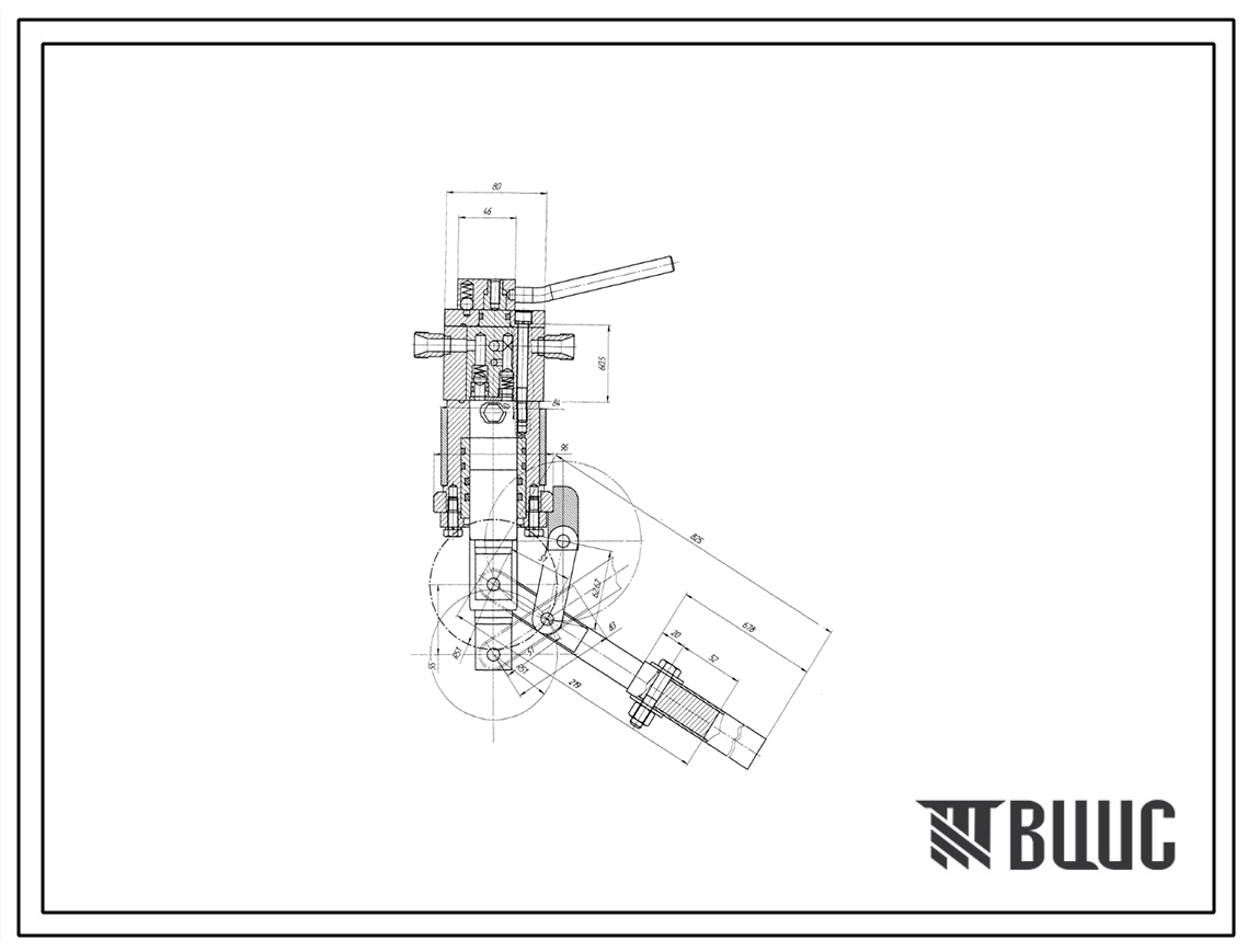 Шифр ВМ1-4/500-000 Гидровентиль  ВМ1-4/500-000