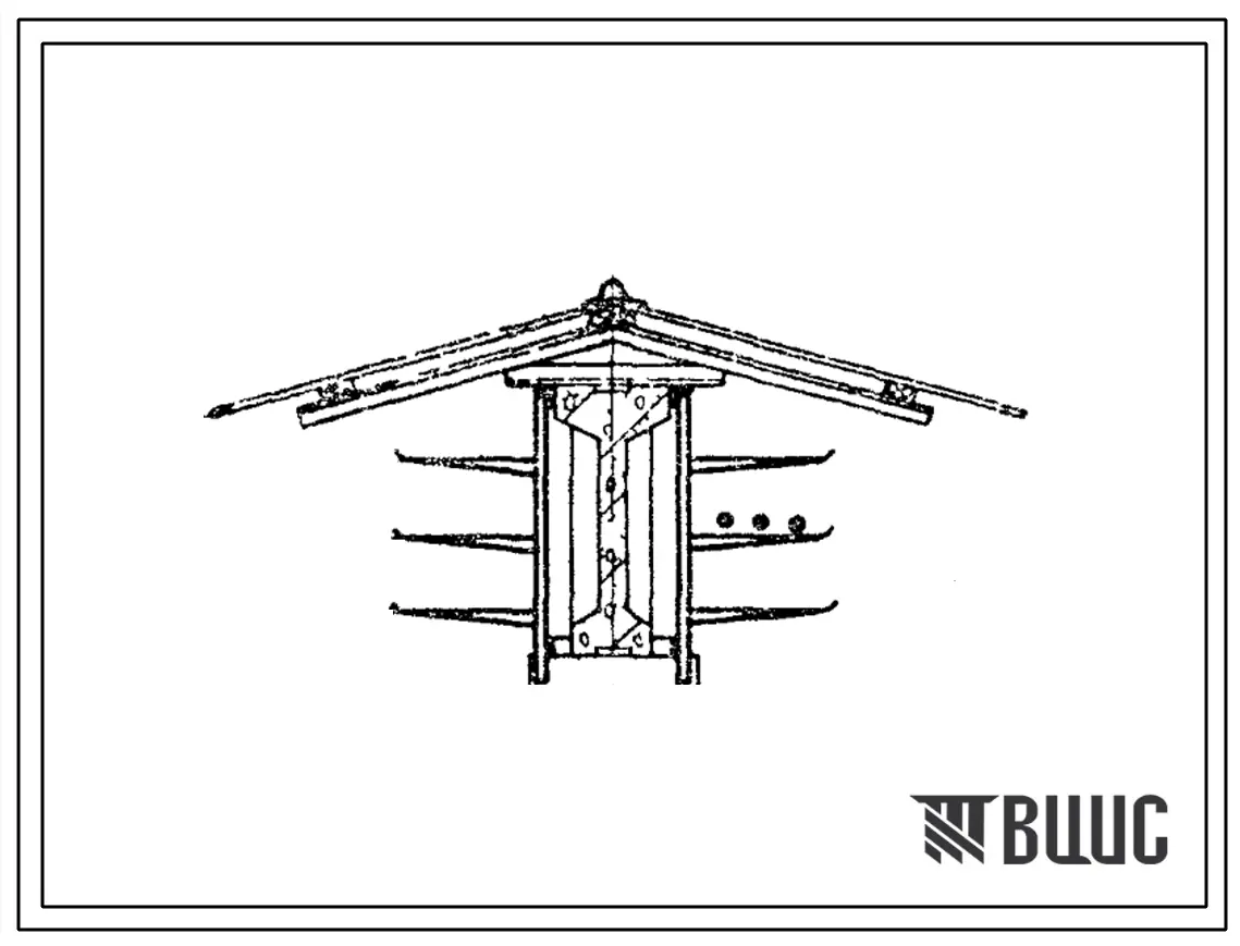 Серия ЭК-06-5  Прокладка кабелей по эстакадам химических предприятий. Материалы для проектирования.