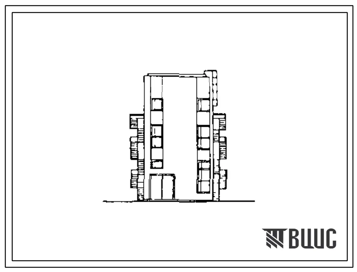 Типовой проект 813-5-28.88 Склад комбикормов вместимостью 60 т. Хранение - в бункерах. Размеры здания - 7,5x10,5 м. Расчетная температура: -30, -40°С. Стены – кирпичные. Перекрытия - железобетонные монолитные. Покрытие - железобетонные плиты