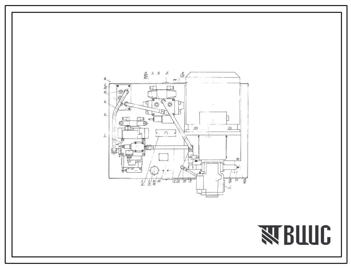 Шифр С400.К33.000.000 Насосная установка С400.К33.000.000