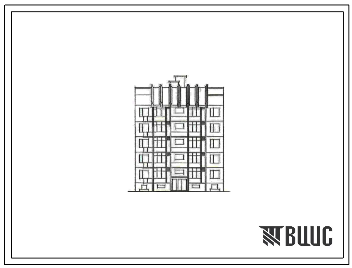 Типовой проект 189-03с.13.87 БЛОК-СЕКЦИЯ РЯДОВАЯ 5-ЭТАЖНАЯ 15-КВАРТИРНАЯ 1-2-2