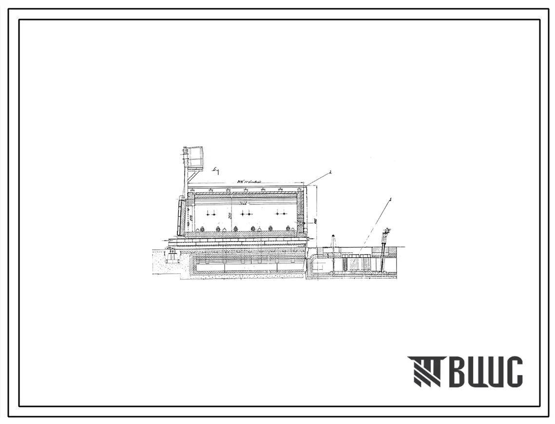 Проект РП11293.01 Печь термическая с выкатным подом размерами 2,5х7,5=19 м², на газе
