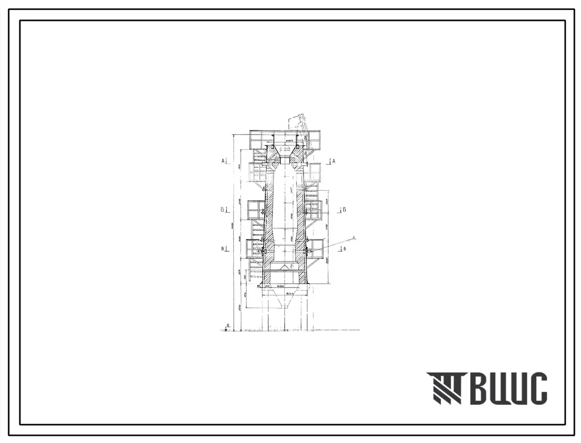 Проект 58879 Печь шахтная для прокалки известняка (реконструкция)