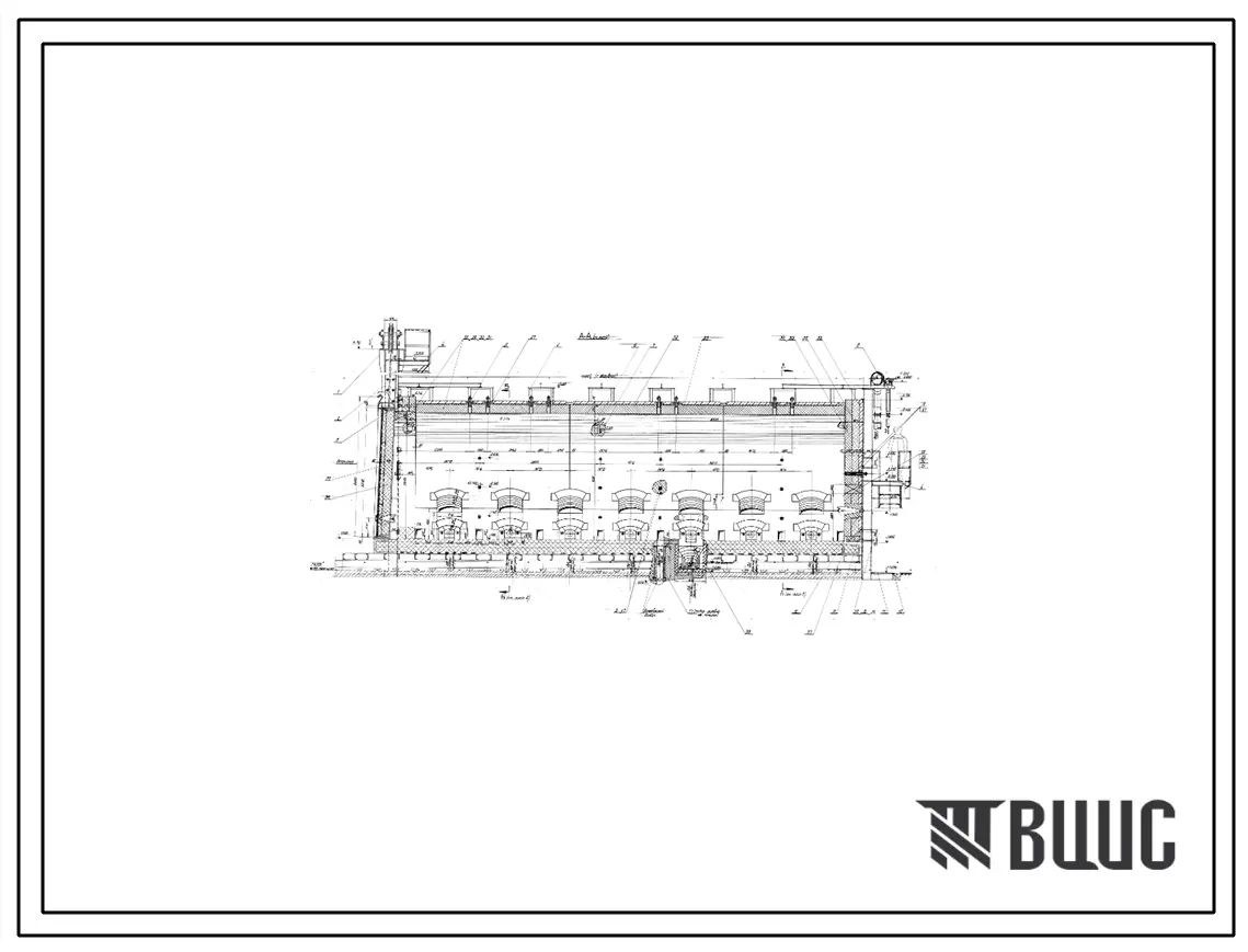 Проект 32848 Печь термическая с выкатным подом размером2,32х14,06 м на гаезе и мазуте