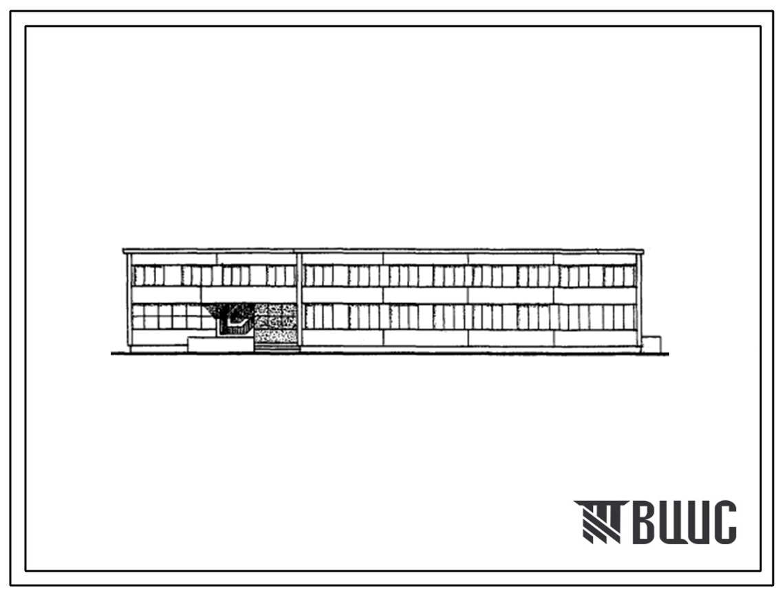 Типовой проект 221-9-52 Спальный корпус (интернат) на 120 мест в панельных конструкциях.