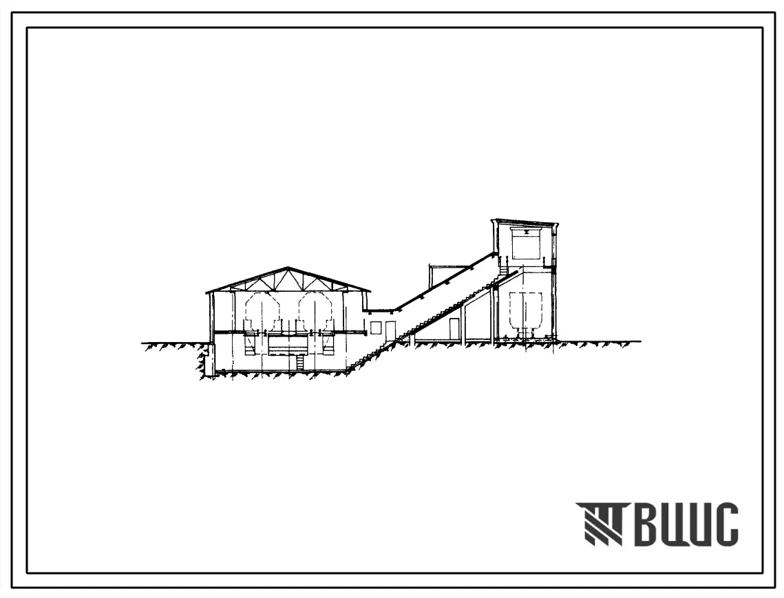 Типовой проект 401-2-3 Торфоперегрузочная станция с применением перегружателя  повышенной производительности. Техническая производительность одного торфоперегружателя 1000 м.куб./час.