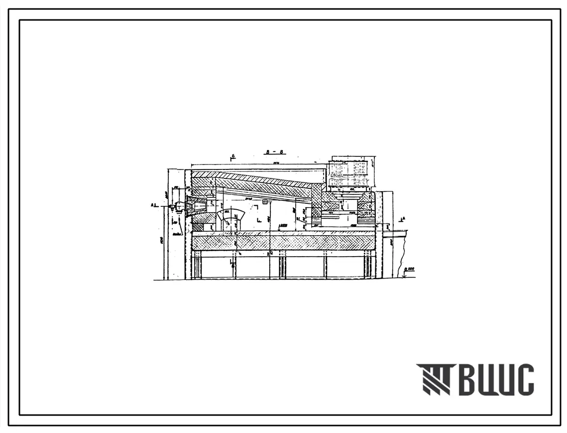 Проект 10342.11 Печь нагревательная полуметодическая размерами пода 1,044х3,364м, на газе