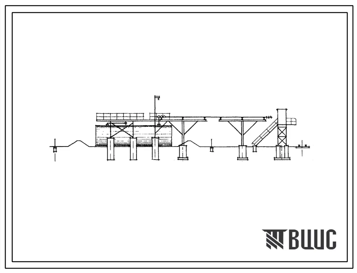 Типовой проект 709-50 Склад фурфурола-сырца и побочных продуктов емкостью 240 м3. (Наземный и подземный варианты).