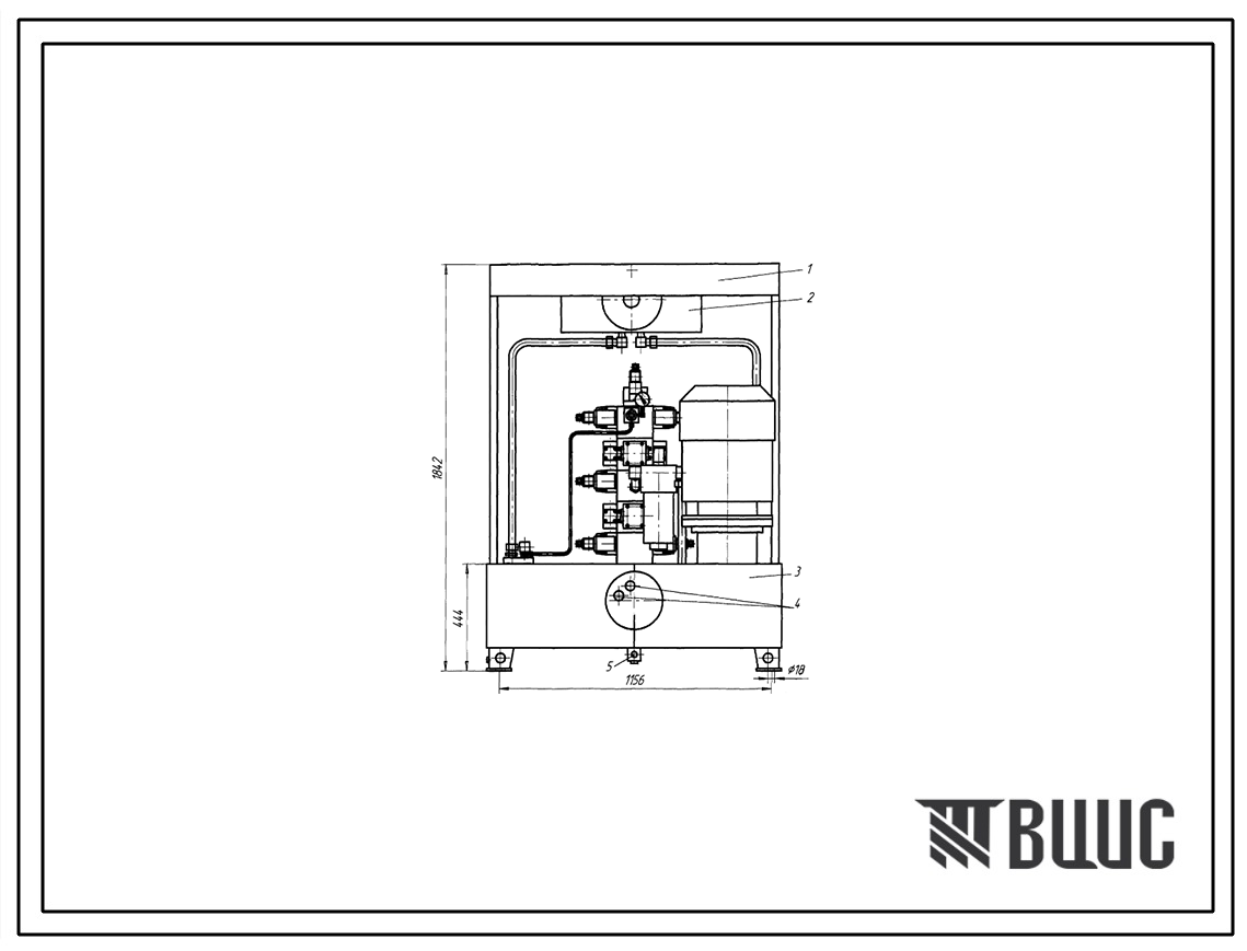 Шифр 2С250.251732.000 Насосная установка 2С250.251732.000
