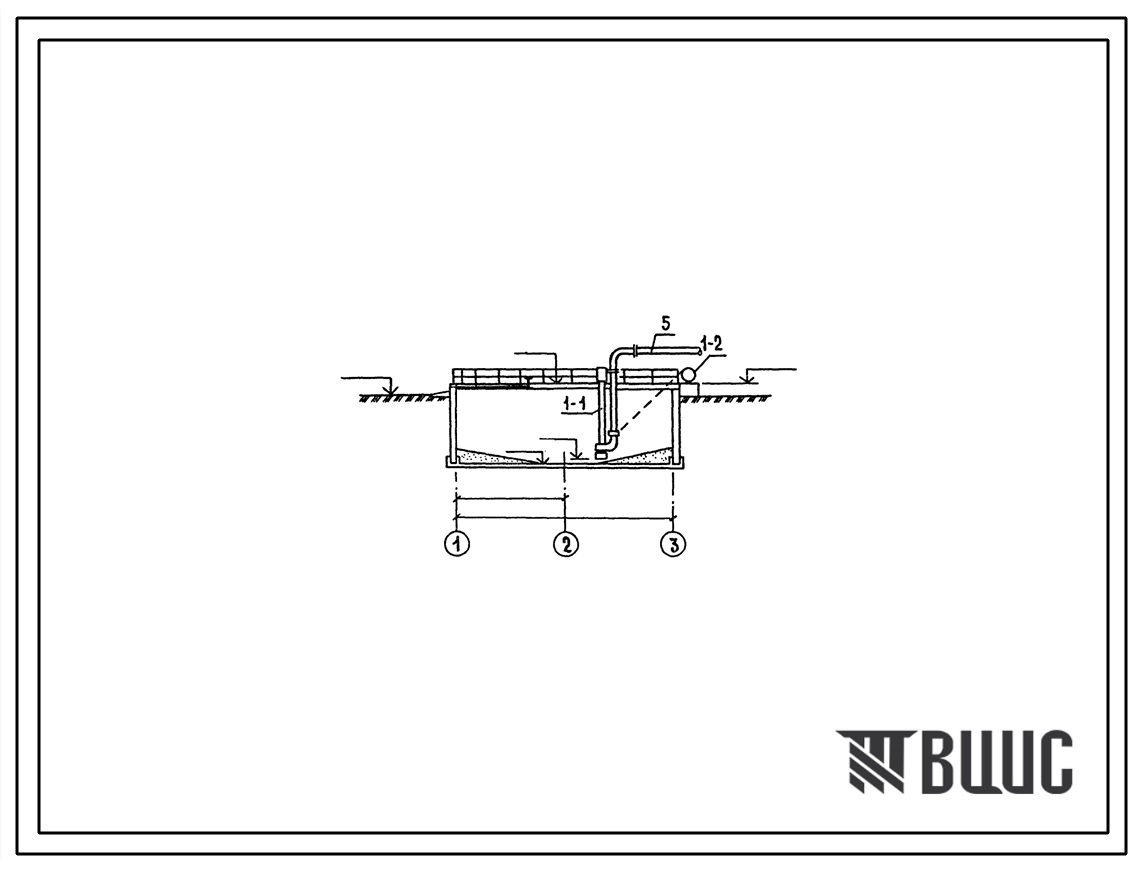 Типовой проект 815-60.87 Станция перекачки навоза с резервуаром емкостью 140 м3