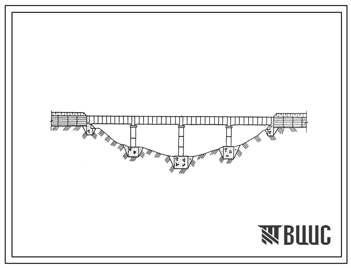 Типовой проект 820-01-40с.85 Акведуки с расходом воды от 2 до 20 м?/с (из сборного предварительно-напряженного железобетона).