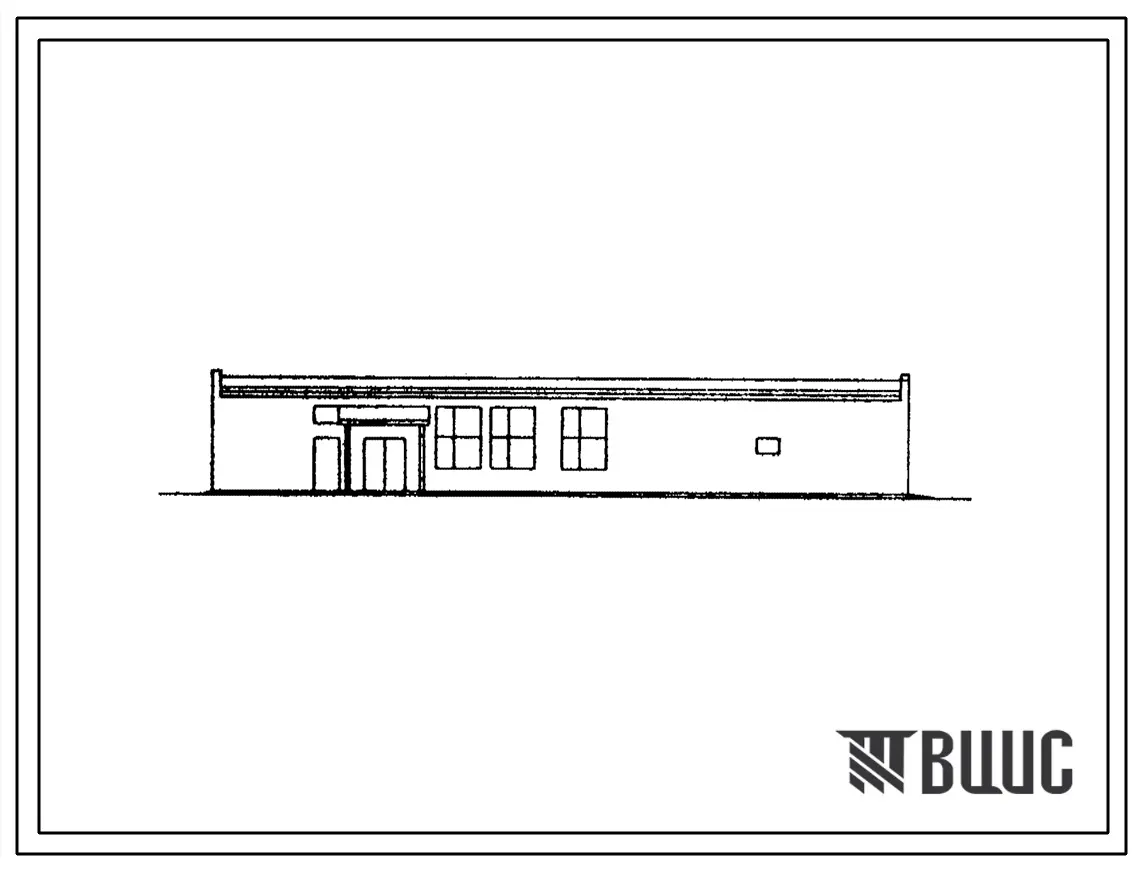 Типовой проект У.814-8-6.96 Блок переработки говядины с убойным пунктом