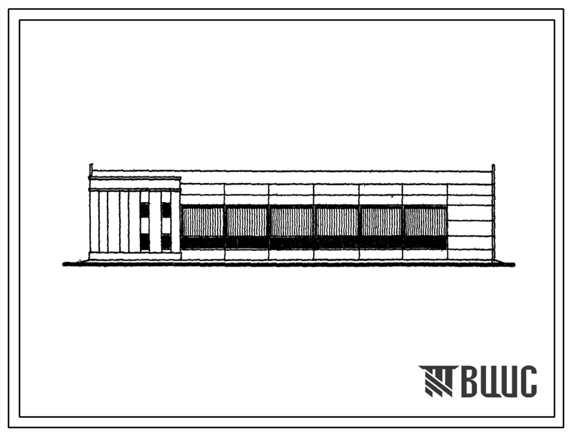 Типовой проект 816-145 Специализированный цех по ремонту свеклоуборочных комбайнов с программой 500 ремонтов в год