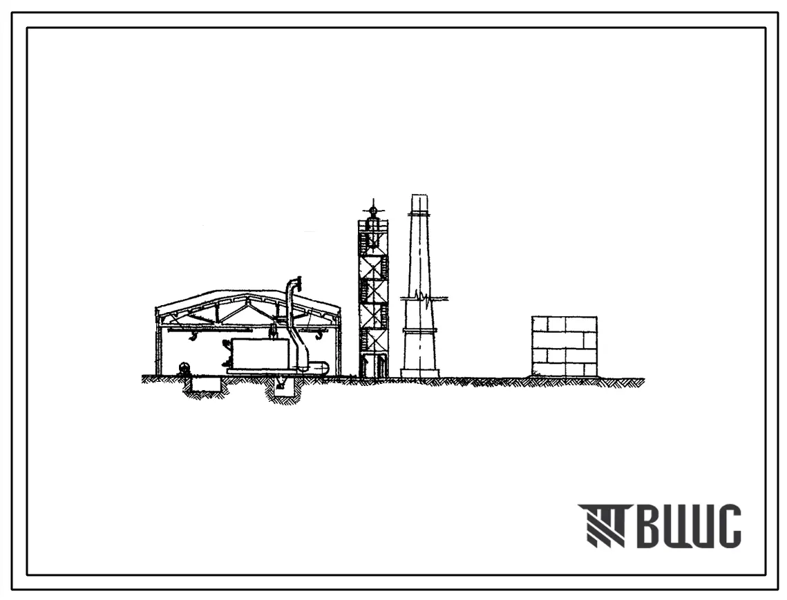 Типовой проект 903-1-102 Котельная с тремя водогрейными котлами КВ-ГМ-6,5 с открытой системой теплоснабжения