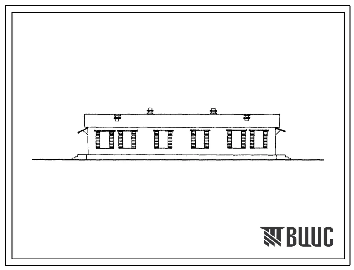 Типовой проект НТ1-10М-31/67 Двухквартирный жилой дом с четырехкомнатными квартирами.