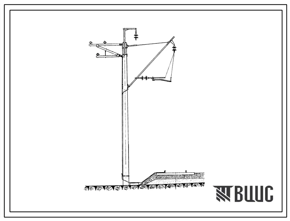 Серия 4.501-10 Детали и узлы контактной сети электрифицируемых железных дорог. Материалы для проектирования.