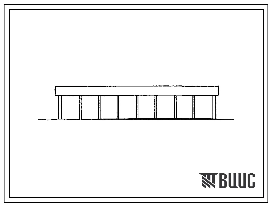 Типовой проект 813-1-48.91 Склады для хранения зерна россыпью (концкормов в таре) вместимостью 150 (100), 250 (150) и 350 (200) т. Хранение – напольное. Размеры зданий: 12x12; 12x18 и 12x24 м. Расчетная температура: -30°С. Стены – кирпичные. Покрытие - ас