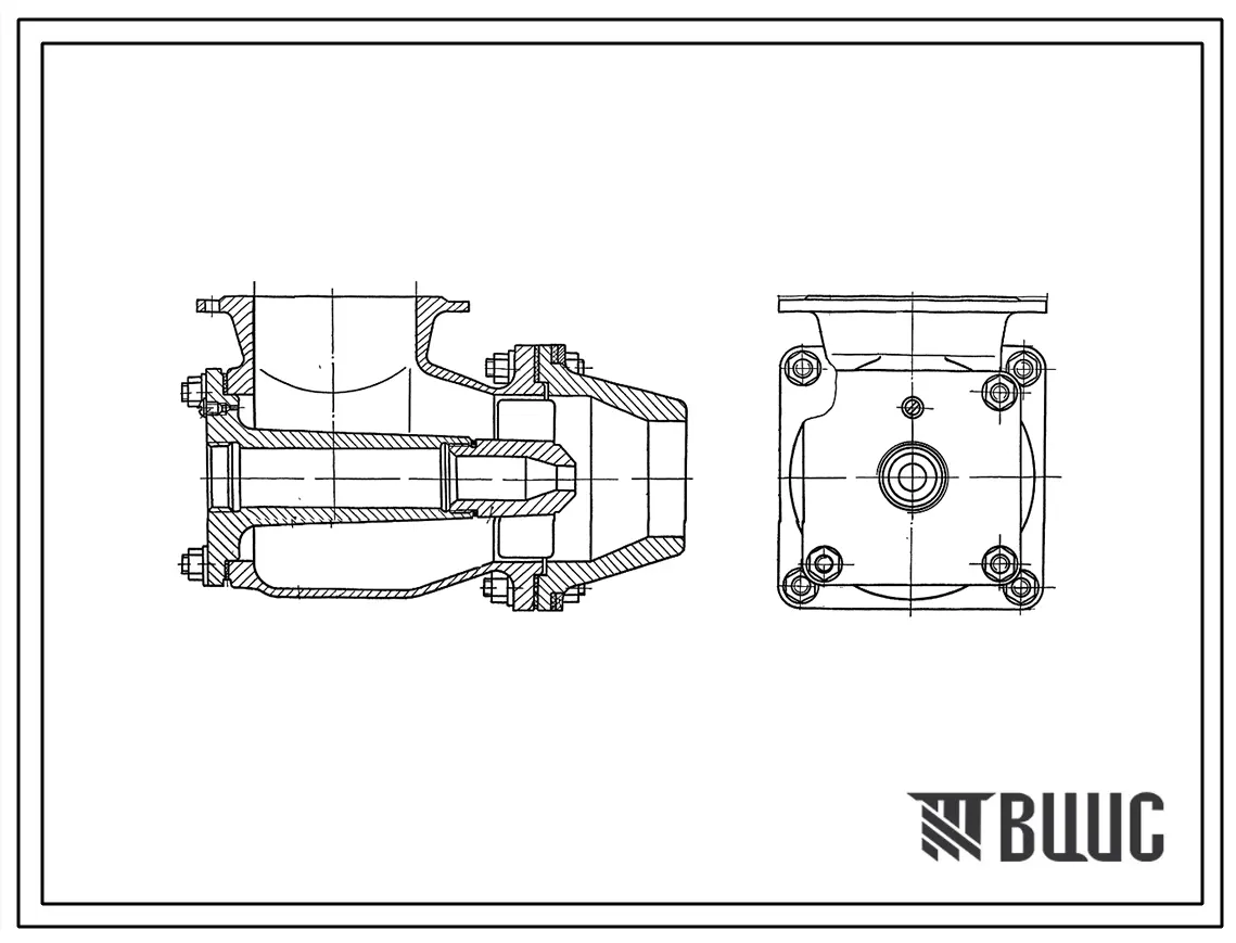 Проект Н5412 Горелка низкого давления ГНП-8 для природного и сжиженного газов
