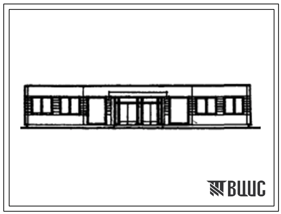 Типовой проект 282-1-169 Унифицированное типовое здание службы быта УТЭСБ-3.