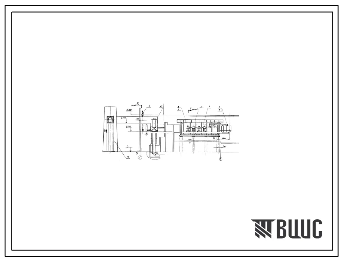 Проект 58668 Установка ванных печей в цехе