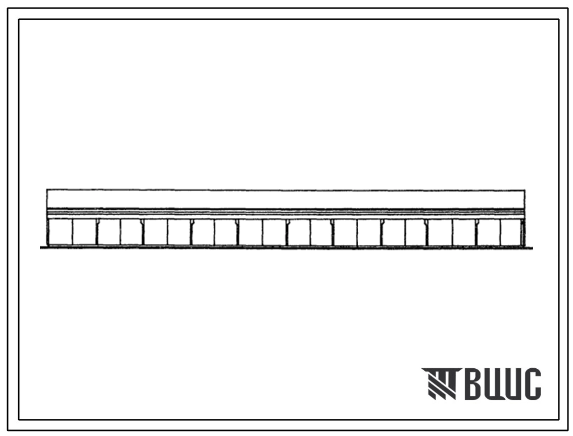 Типовой проект 816-2-38.13.88 Сарая для хранения 30 сельскохозяйственных машин или 48 тракторов. Для Эстонской ССР
