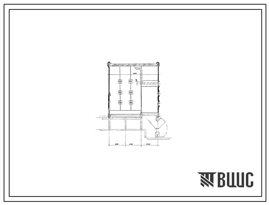 Проект 10118 Облегченная обмуровка котла КВ-ГМ-100