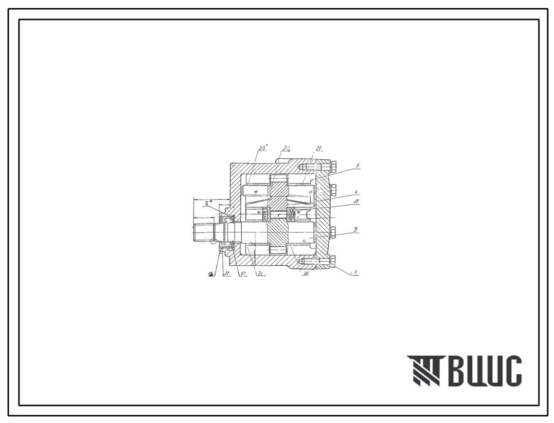 Шифр НШ/СОА-3-Л-00 Насос шестеренный НШ/СОА-3-Л-00
