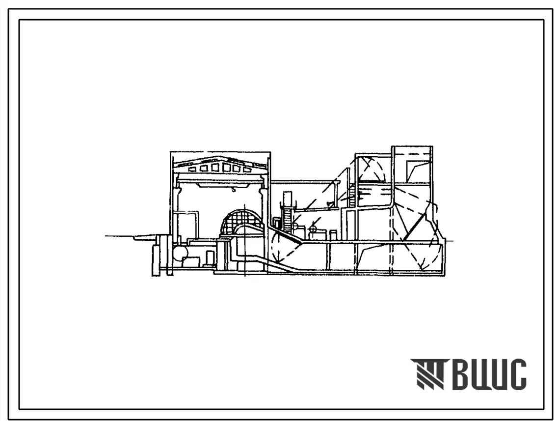 Типовой проект 401-12-18 Вентиляторная установка с вентиляторами ВЦ-31,5 м