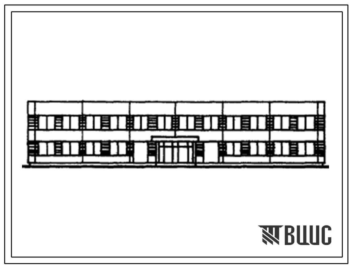 Типовой проект 282-1-174 Унифицированное типовое здание службы быта УТЭСБ-8.