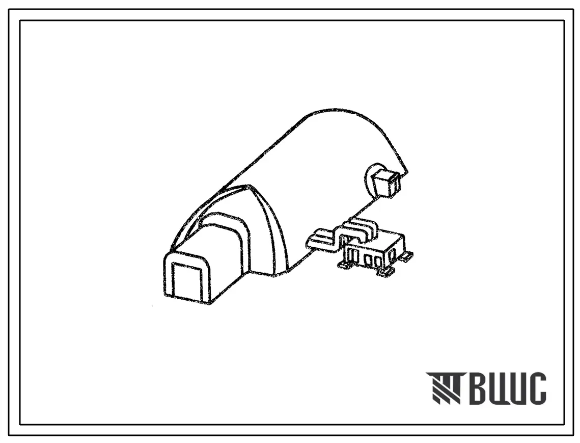 Типовой проект 420-013-3.83 Воздухоопорное сооружение пролетом 18 м
