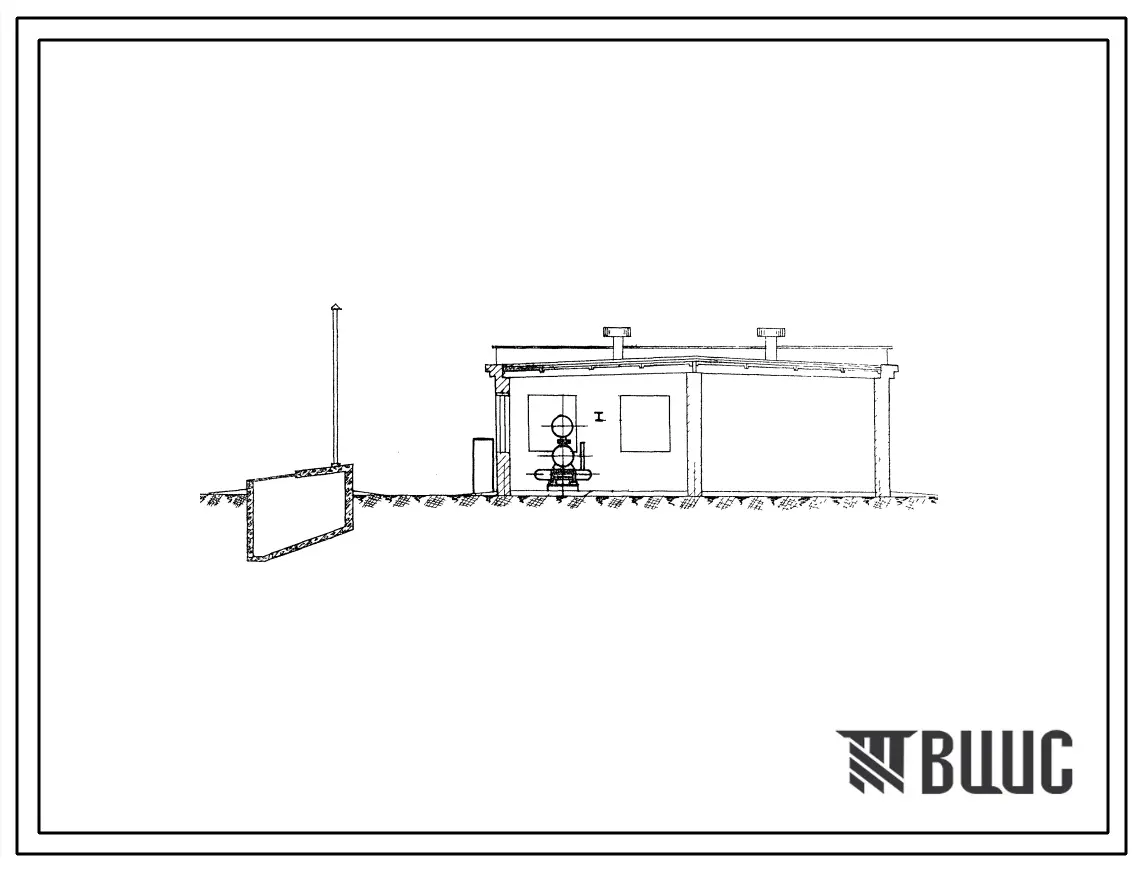 Типовой проект 405-9-8 Ацетиленовая станция ГРК-10-57 производительностью 10 м3/час ацетилена.