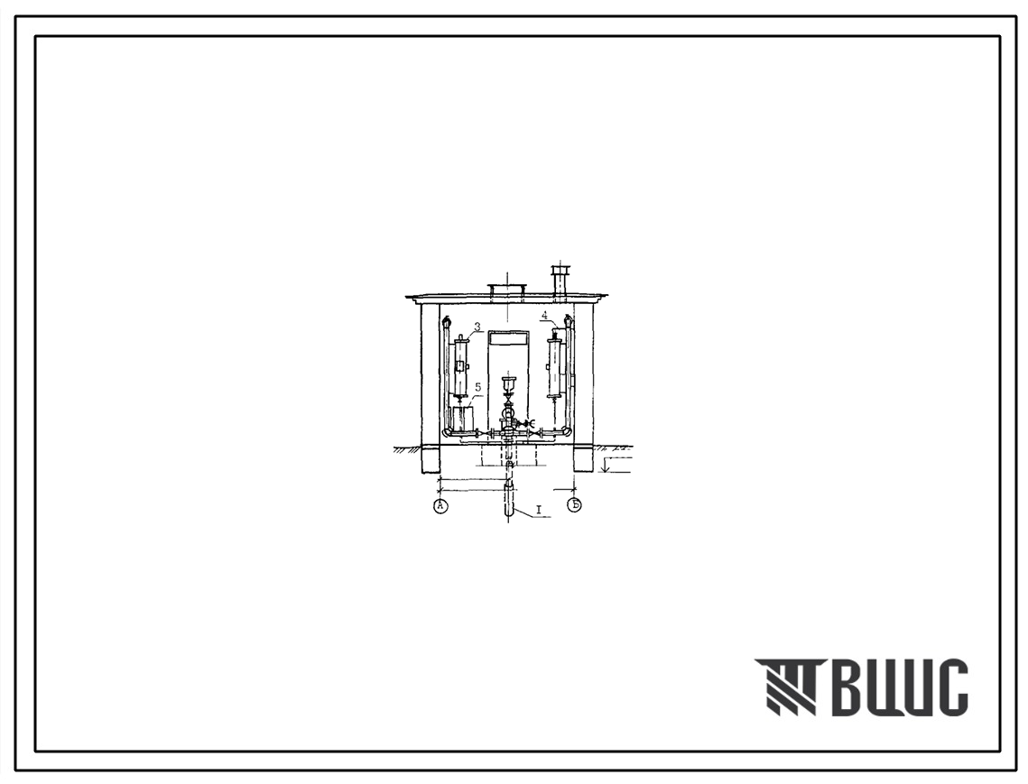 Типовой проект 901-2-183.91 Насосная станция на водозаборной скважине с насосами ЭЦВ производительностью от 12 до 30 м3/ч и бактерицидными установками ОВ-1П