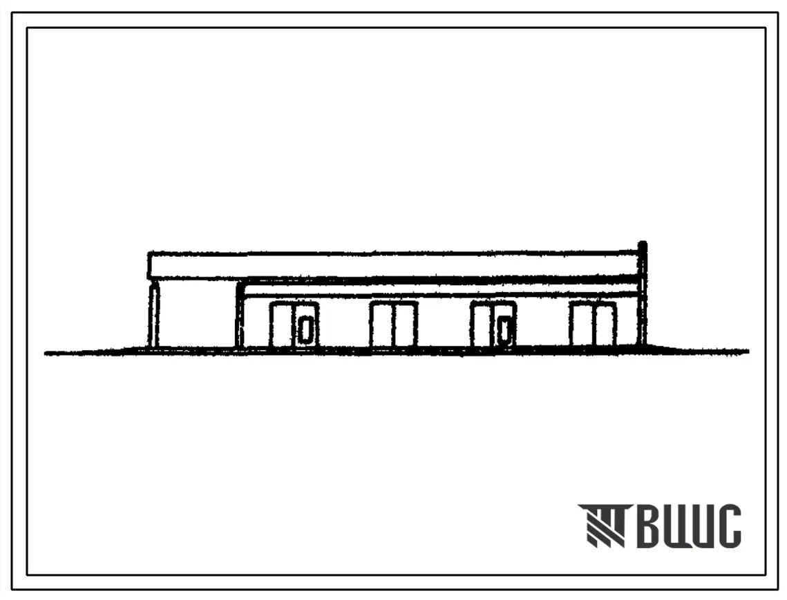 Типовой проект 705-1-254.93 Склад хранения аммиачной селитры вместимостью 400 т Размеры здания - 12x30 м. Расчетная температура: -20, -30, -40°С. Стены – панельные. Покрытие - асбестоцементные листы по железобетонным фермам и прогонам
