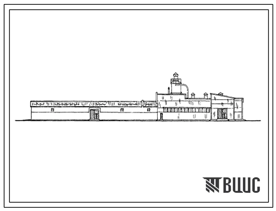 Типовой проект 814-12 Стационарный пункт для производства витаминной травяной муки на базе агрегата АВМ-1,5 производительностью 1,5 т/час.