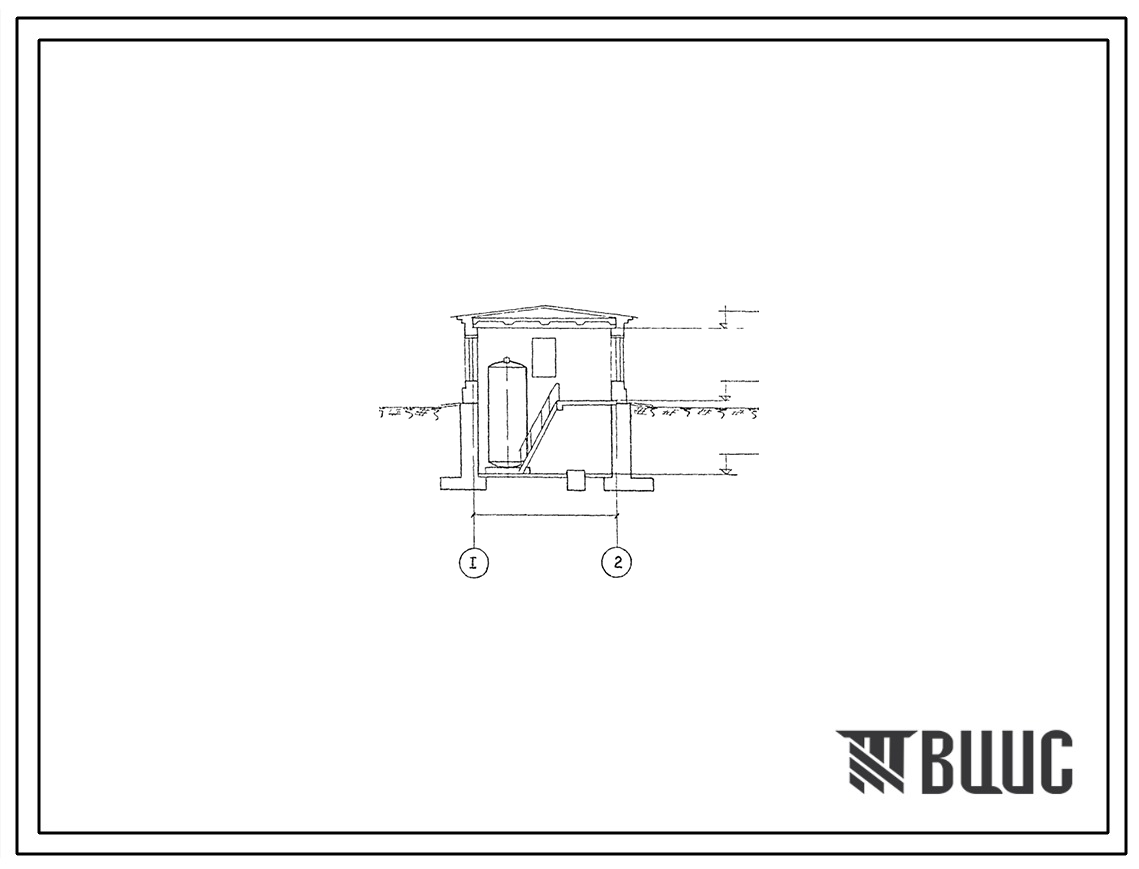 Типовой проект 901-2-27с Пневматическая насосная станция производительностью 50 м3/час