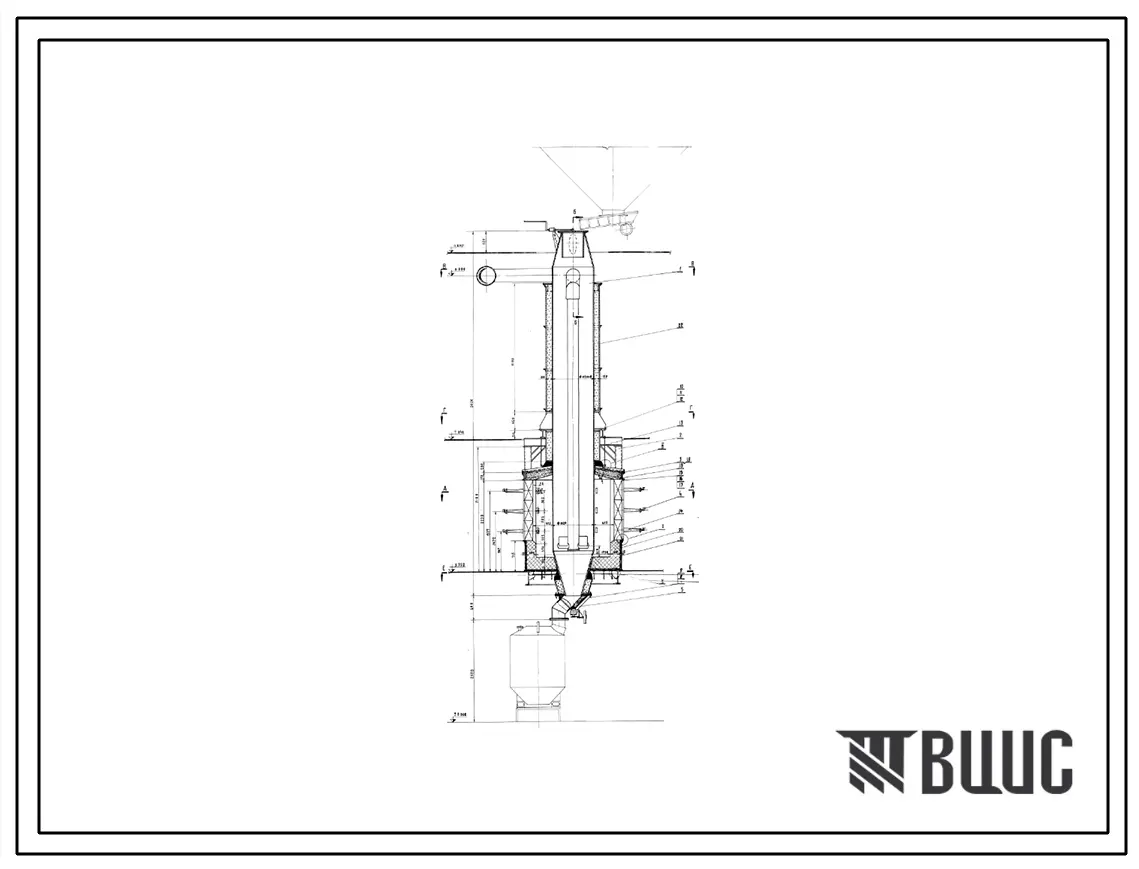Проект 32643 Печь высокотемпературная муфельная для прокалки угля на пропан-бутане