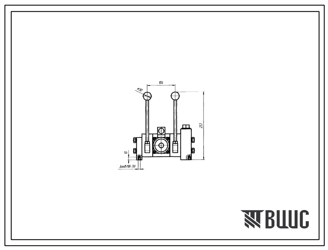 Шифр 3РМ-12Э Гидрораспределитель с механическим и электрическим управлением 3РМ-12Э