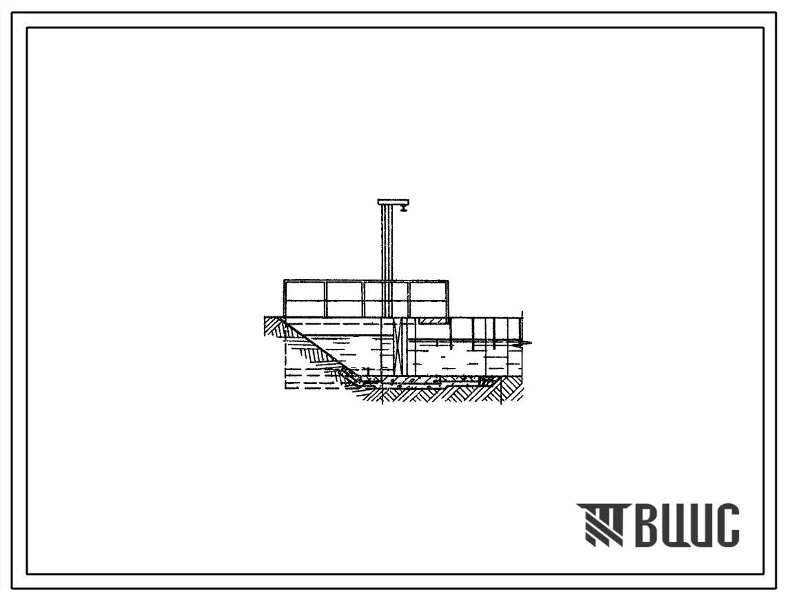 Типовой проект 413-49 Рыбозащитные сооружения на подводящих каналах рыбоводных хозяйств и заводов на расход до 5 м3/сек