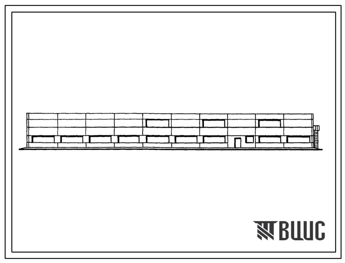 Типовой проект 503-3-5 Профилакторий ежедневного обслуживания автобусов на одну линию с СОТ