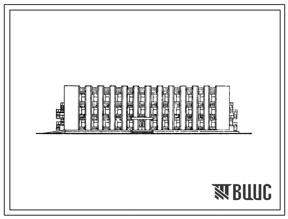 Типовой проект 507-60 Ремонтно-производственная база службы энергохозяйства, совмещенная с диспетчерским пунктом для телемеханизации систем электроснабжения трамвая и троллейбуса