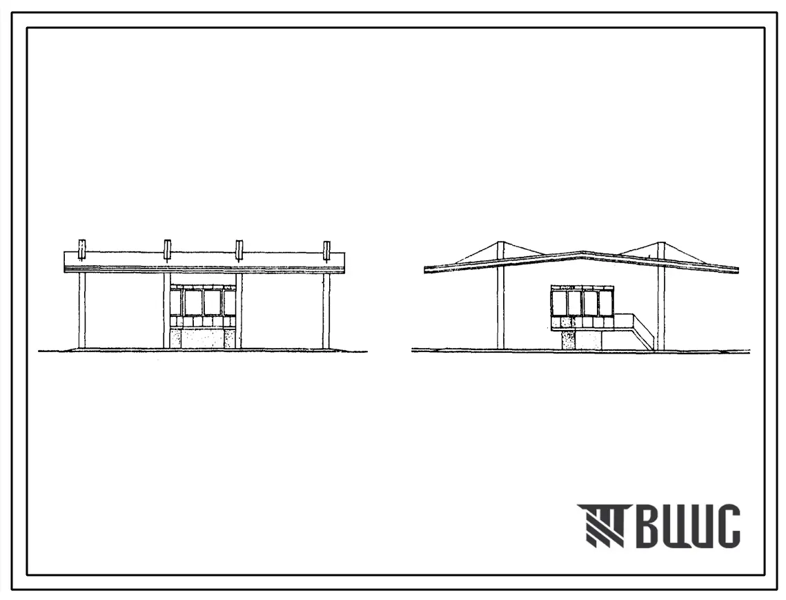 Типовой проект 416-7-233с.86 Автомобильные весы грузоподъемностью 60 т на два проезда с длиной платформы 18 м