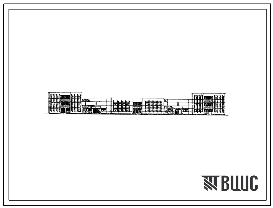 Типовой проект 212-3-22сп.13.88 Детский дом для детей сирот и детей, оставшихся без попечения родителей, на 300 мест. Для Узбекской ССР
