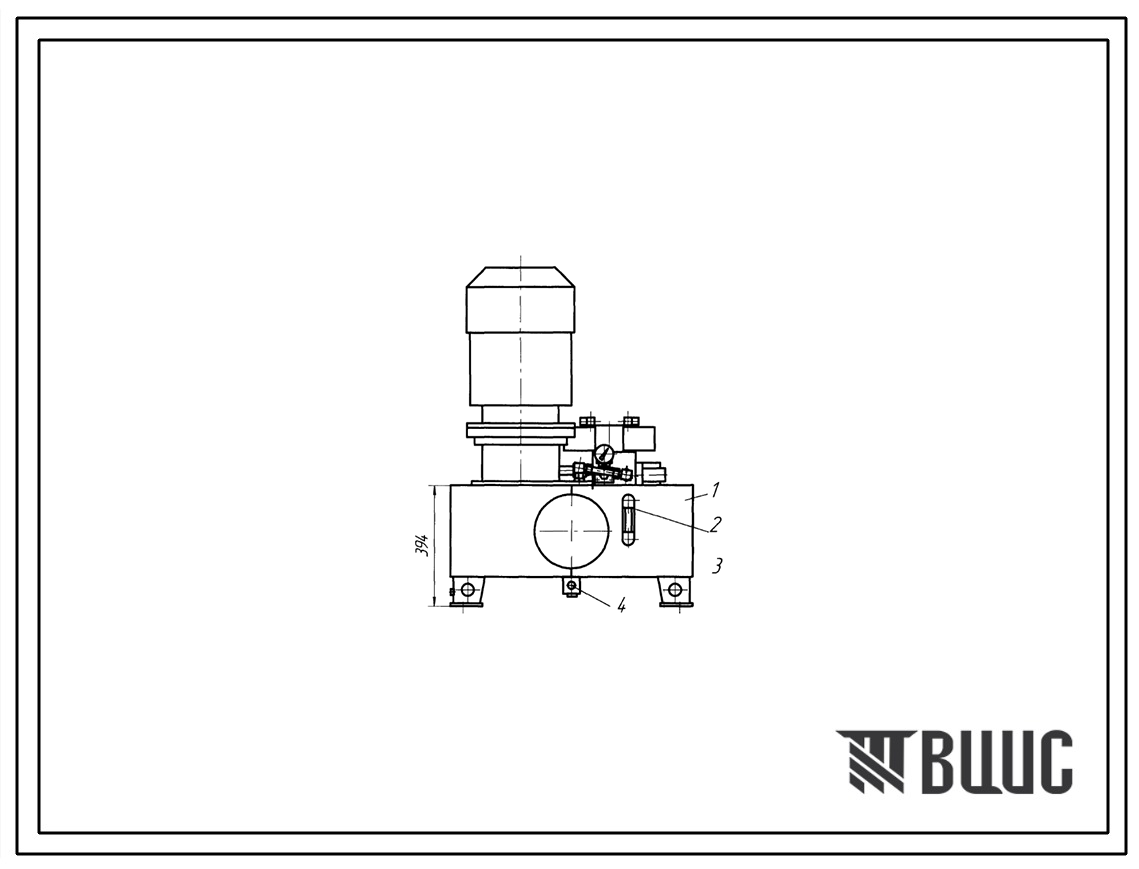 Шифр С100-АДК9699.07992.ПС Насосная установка С100-АДК9699.07992