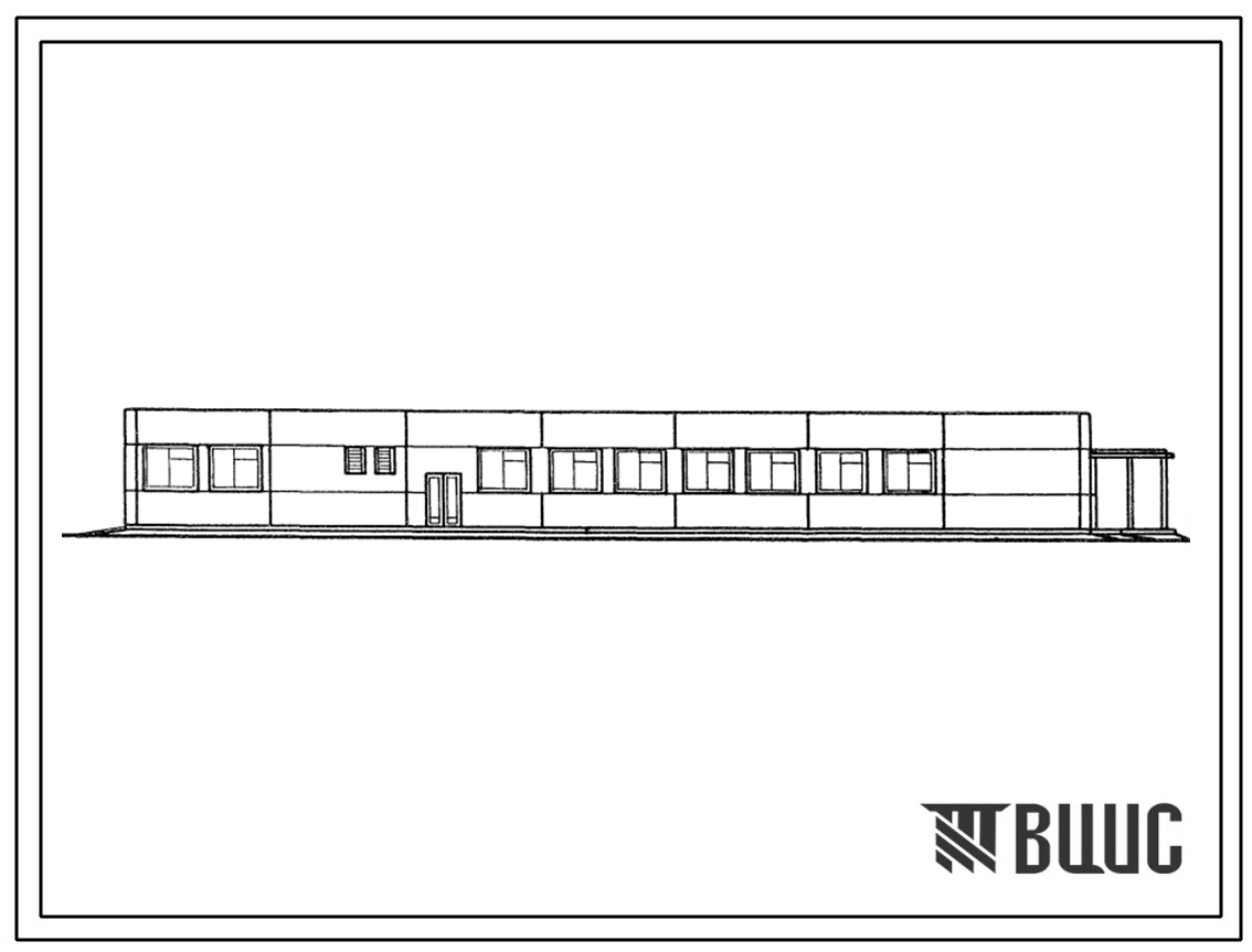 Типовой проект 603-88.87 Здание аварийно-профилактической службы для РРЛ