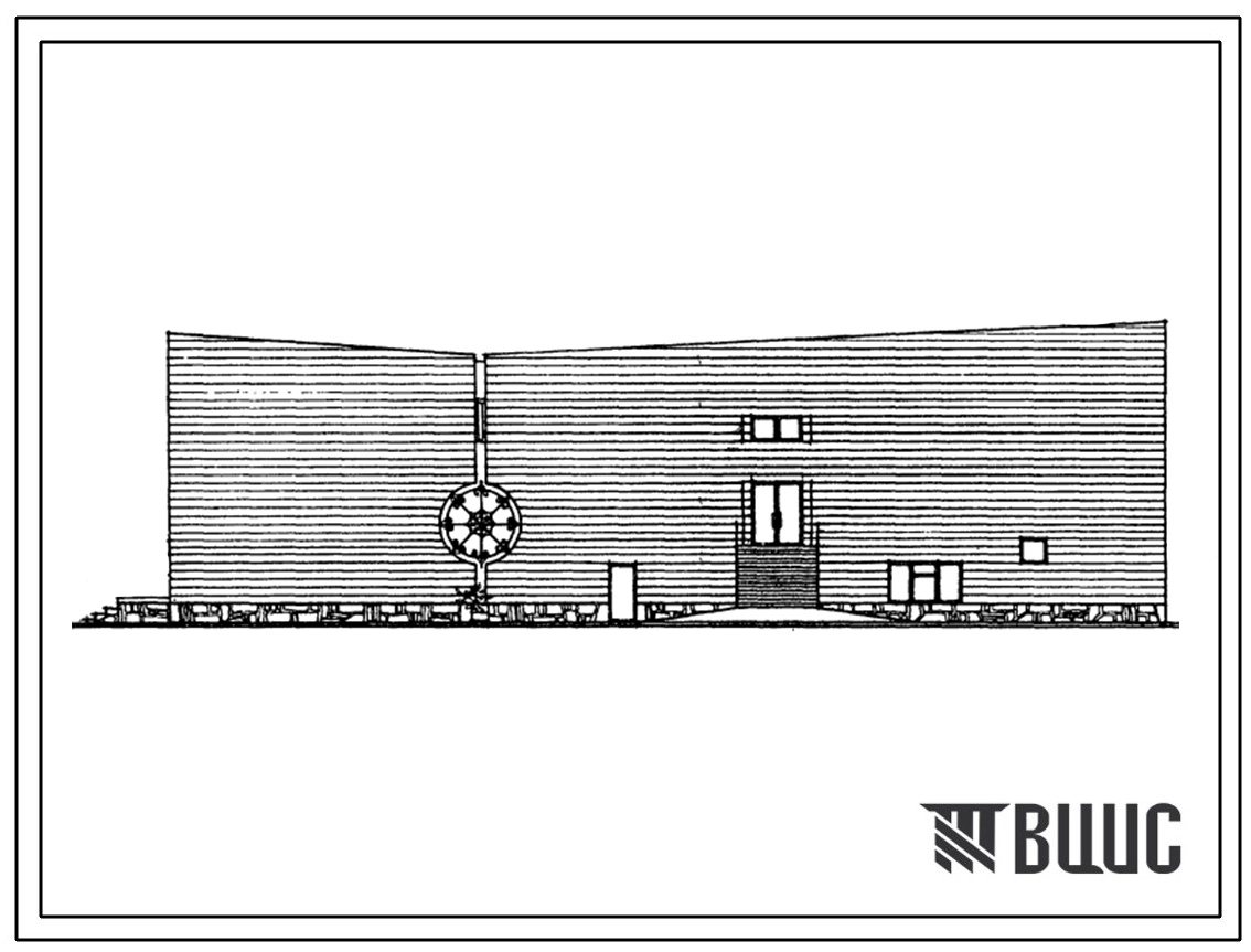Типовой проект 265-12-282с.13.87 Клуб на 200 посетителей (зал на 150 мест). Для Армянской ССР