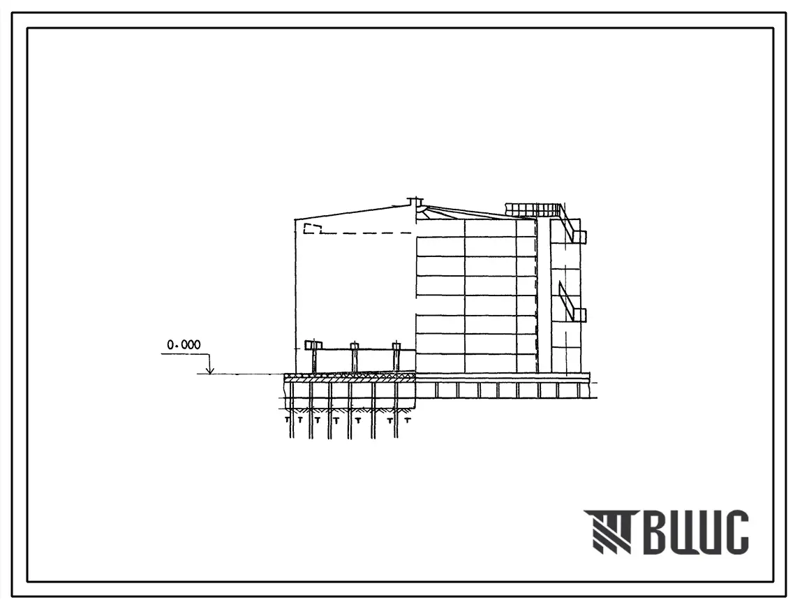 Типовой проект 704-1-0221м.87 Резервуар стальной нефти и нефтепродуктов объемом 3000 м3 со  стационарной крышей и понтоном. Для районов с расчетной температурой ниже  -  40°С. Грунты вечномерзлые.
